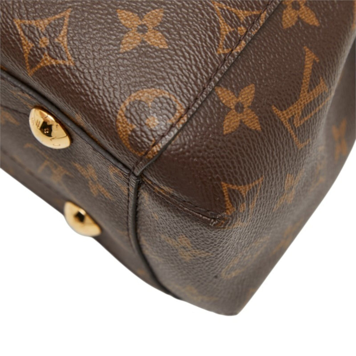 Louis Vuitton Brown Pvc Leather Handbag Shoulder Bag (Pre-Owned)