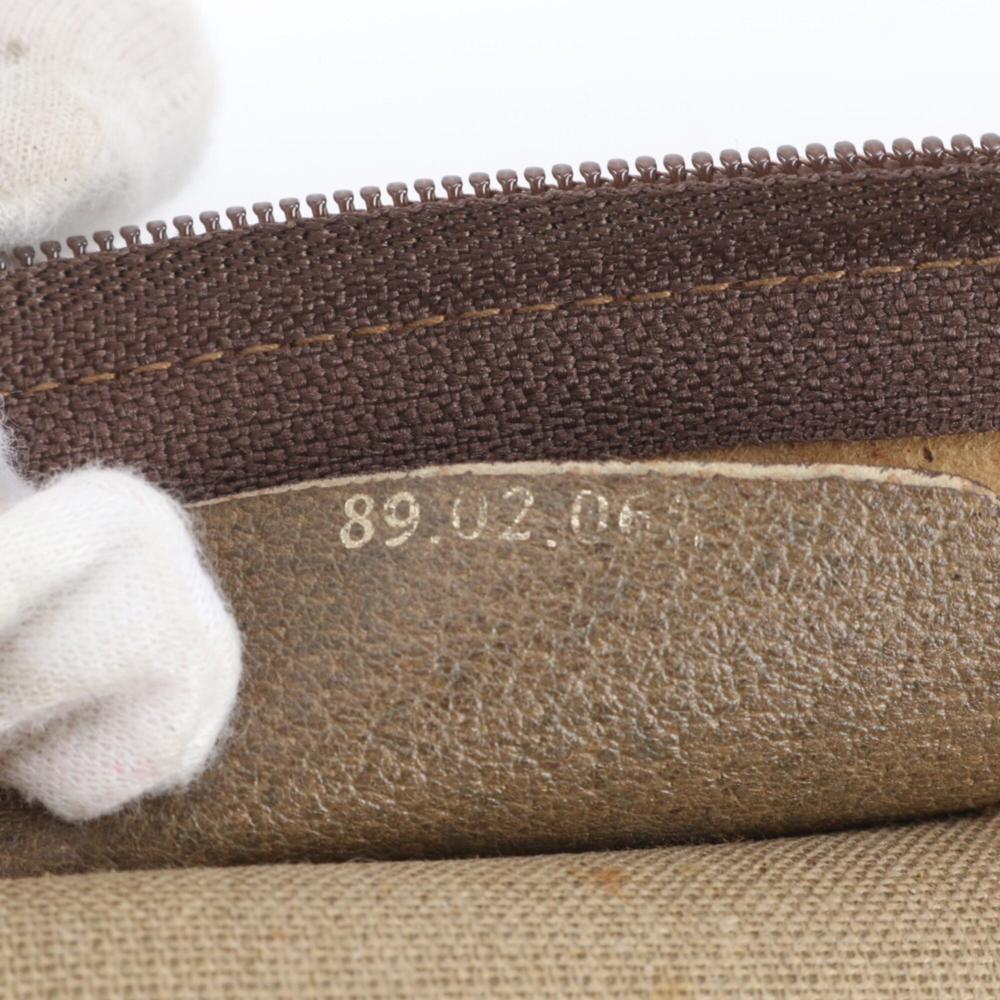 Gucci Brown Leather Coated Canvas (Pre-Owned)