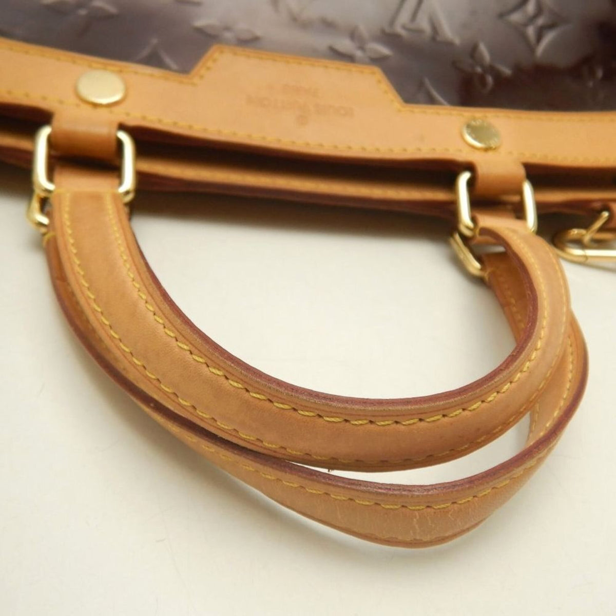 Louis Vuitton Monogram Vernis Amarante Monogram Vernis Handbag (Pre-Owned)