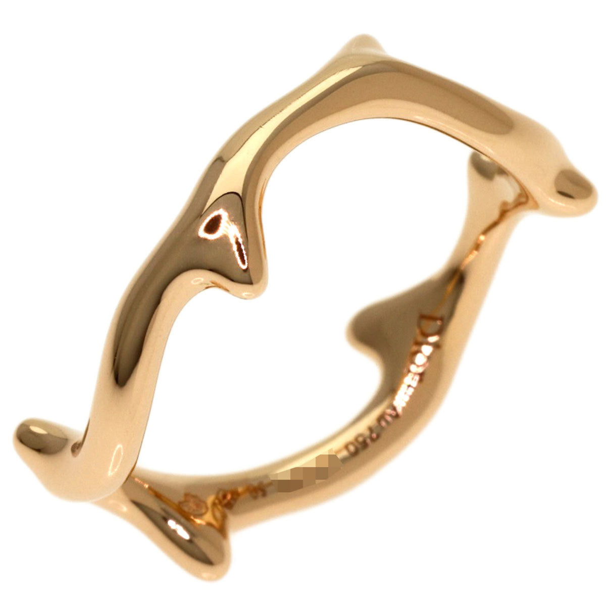 Christian Dior Pink Gold (18K) Band Ring (Pre-Owned)