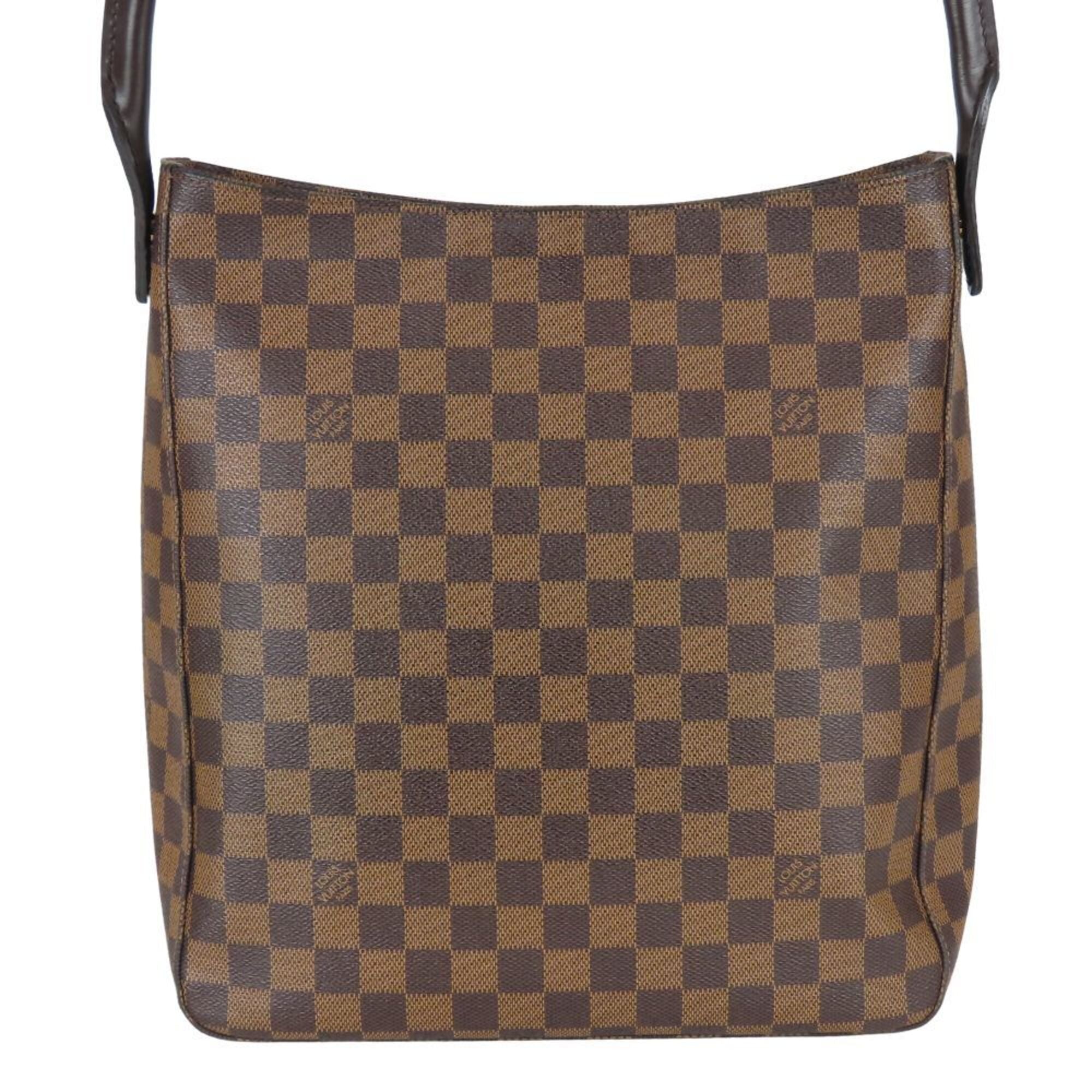 Louis Vuitton Damier Brown Ebene Shoulder Bag (Pre-Owned)
