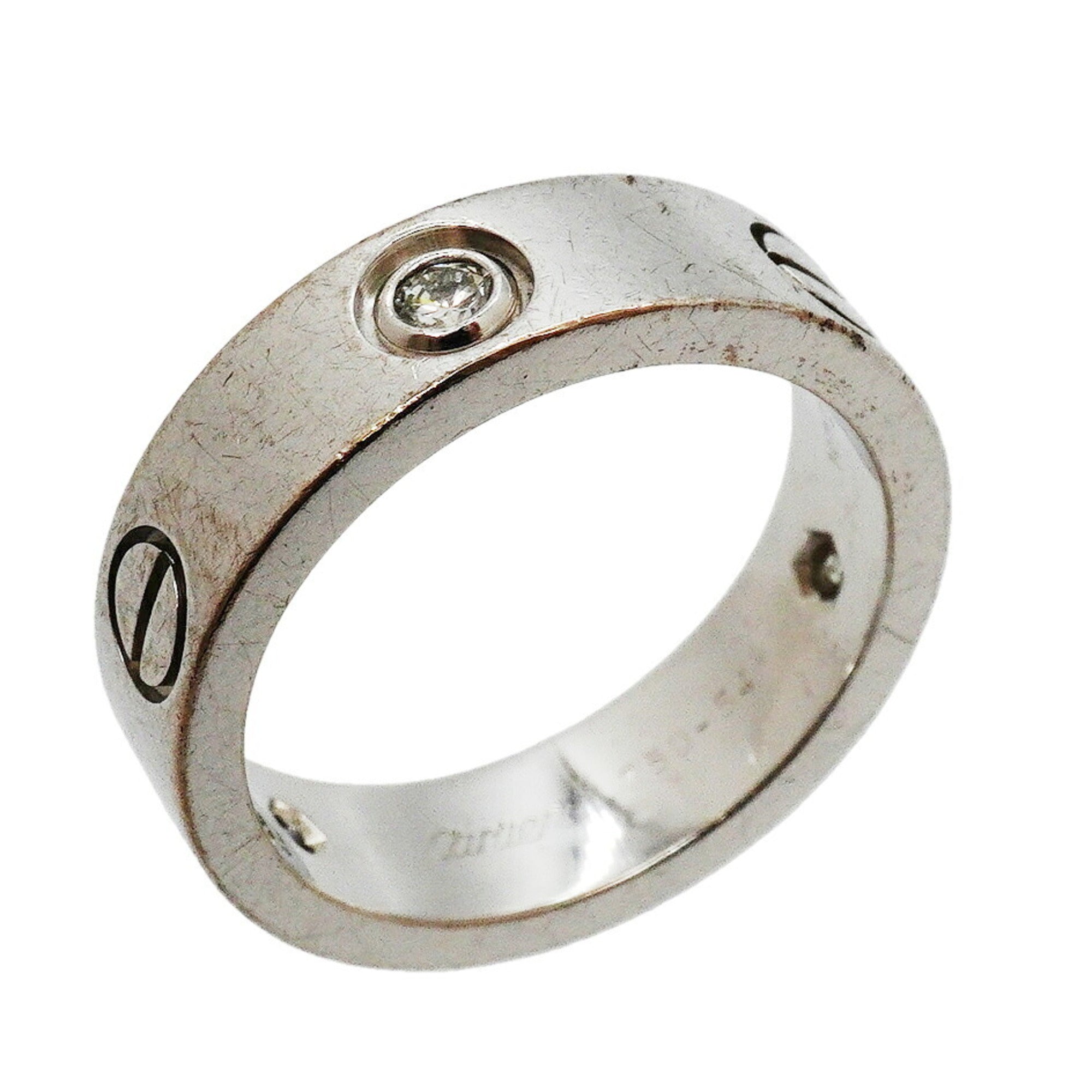 Cartier White Gold (18K) Band Ring (Pre-Owned)