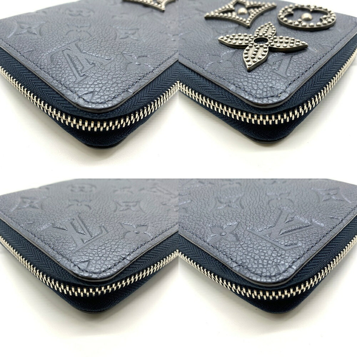 Louis Vuitton Monogram Empreinte Black Monogram Empreinte Long Wallet (Bi-Fold) (Pre-Owned)