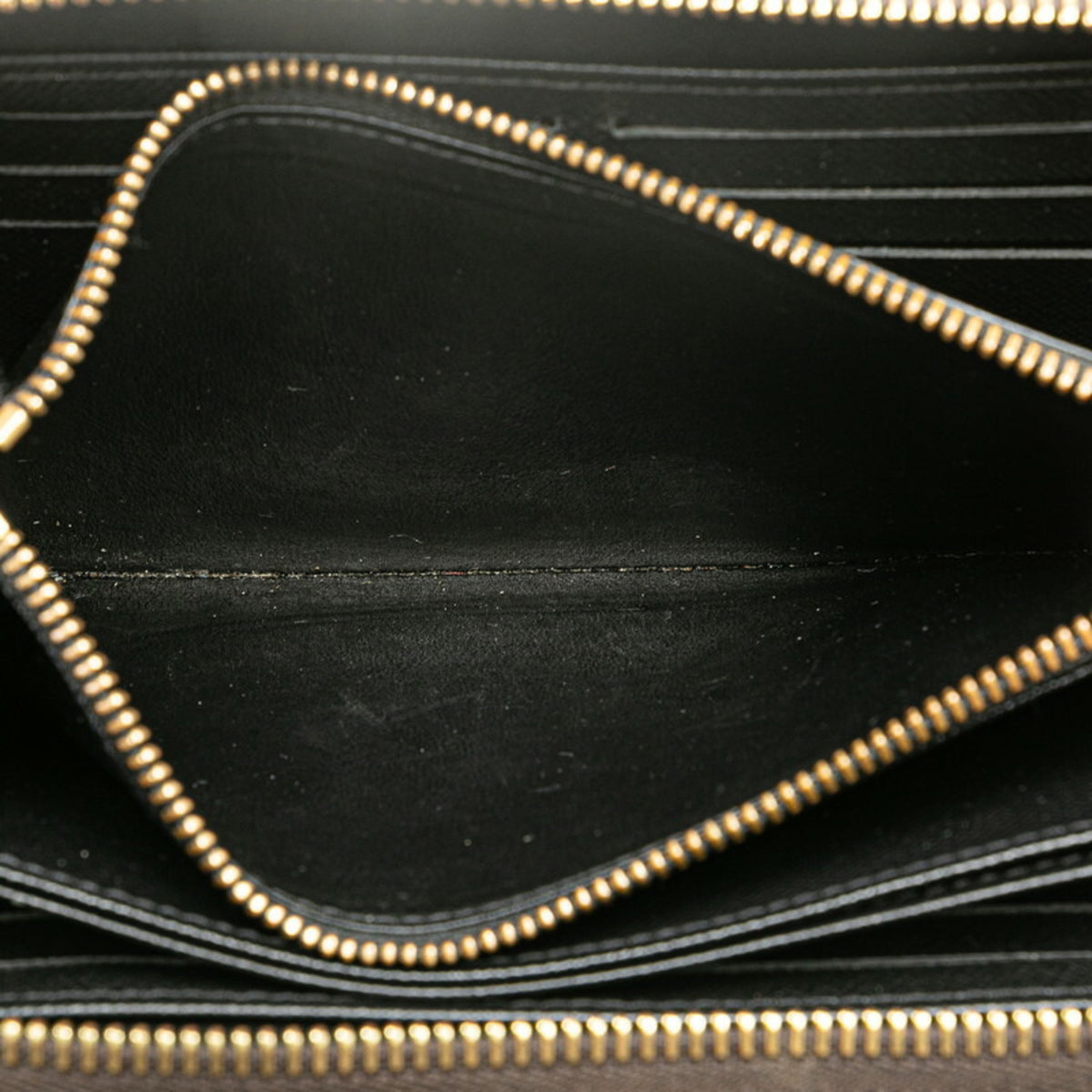 Louis Vuitton Brown Pvc Leather Long Wallet (Bi-Fold) (Pre-Owned)