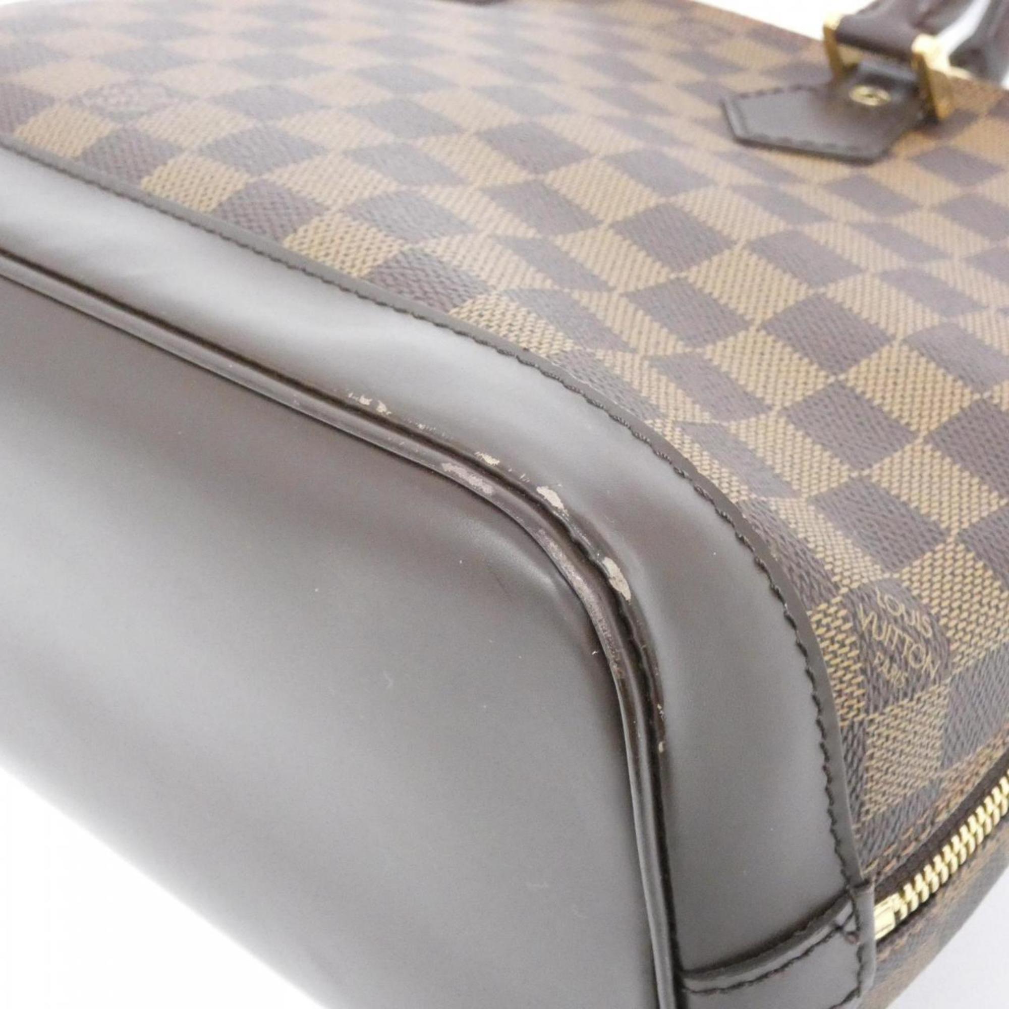 Louis Vuitton Brown Coated Canvas Handbag (Pre-Owned)