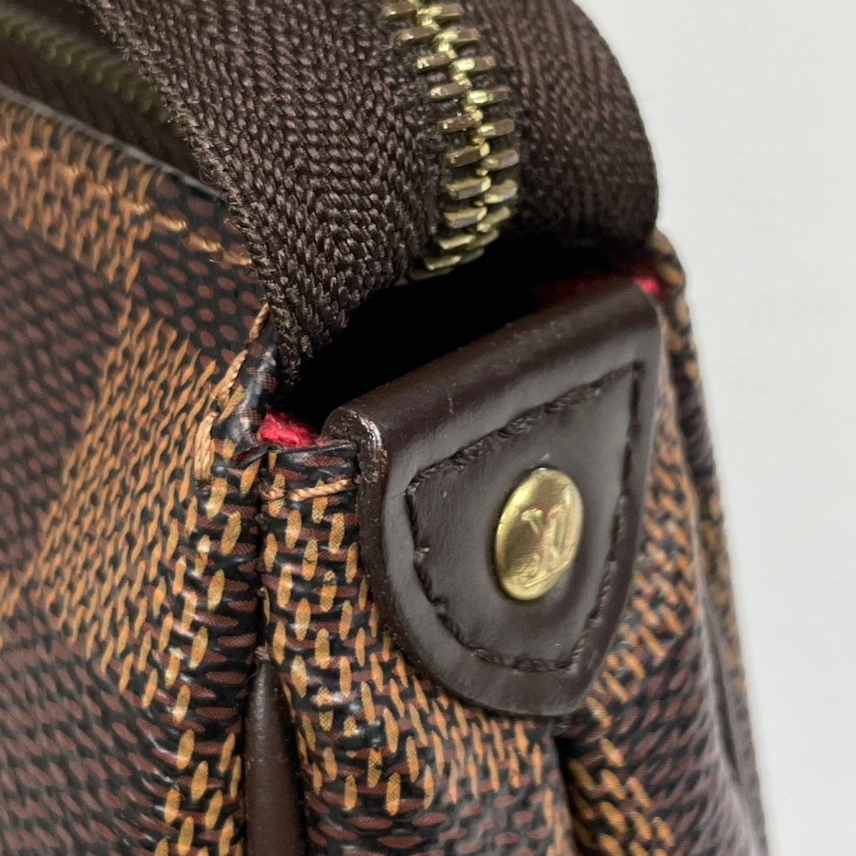 Louis Vuitton Damier Brown Damier Canvas Shoulder Bag (Pre-Owned)