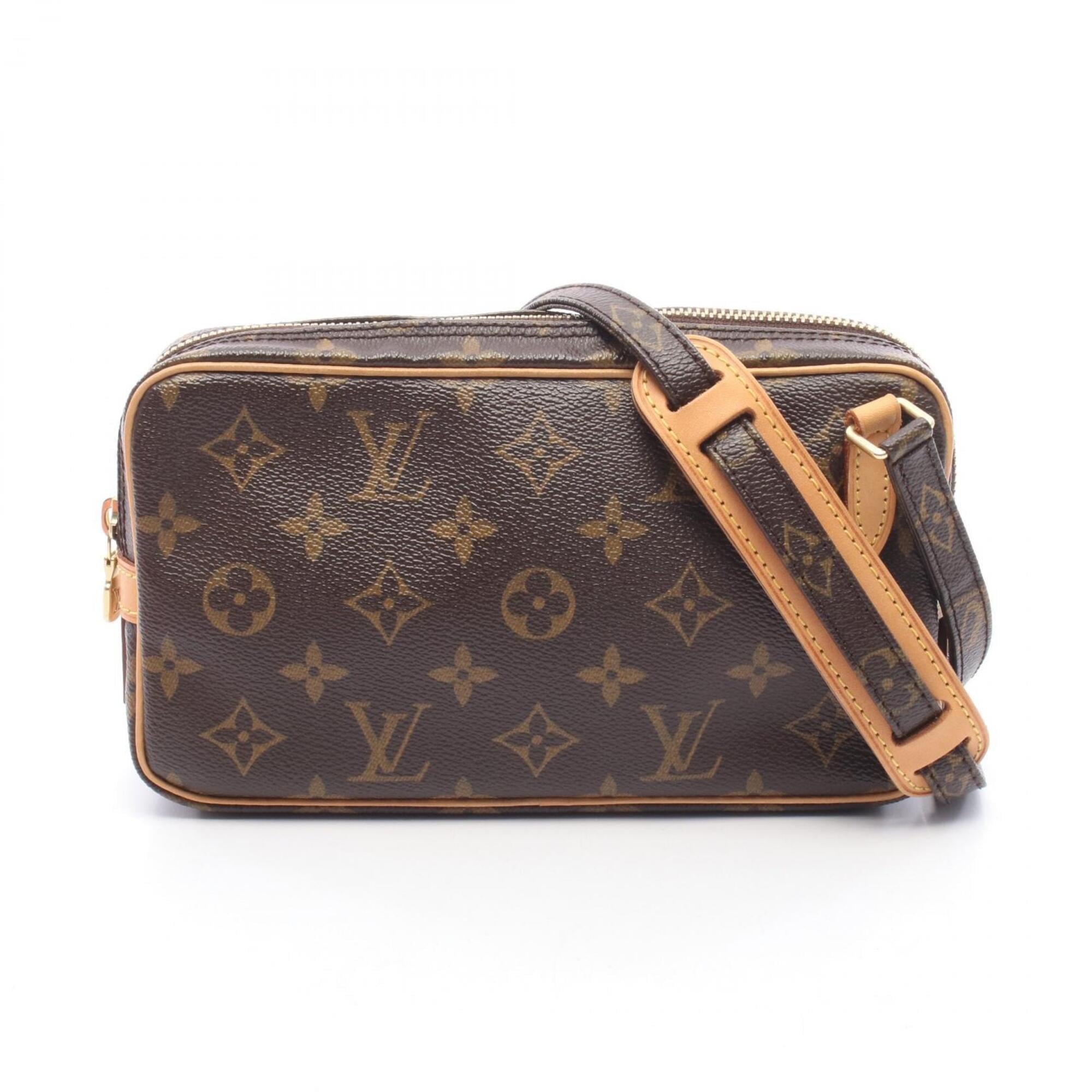 Louis Vuitton Brown Monogram Monogram Handbag Shoulder Bag (Pre-Owned)
