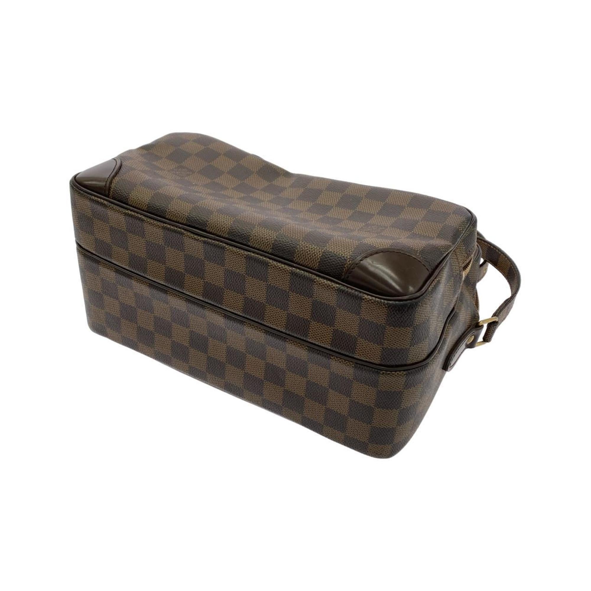 Louis Vuitton Brown Coated Canvas Shoulder Bag (Pre-Owned)