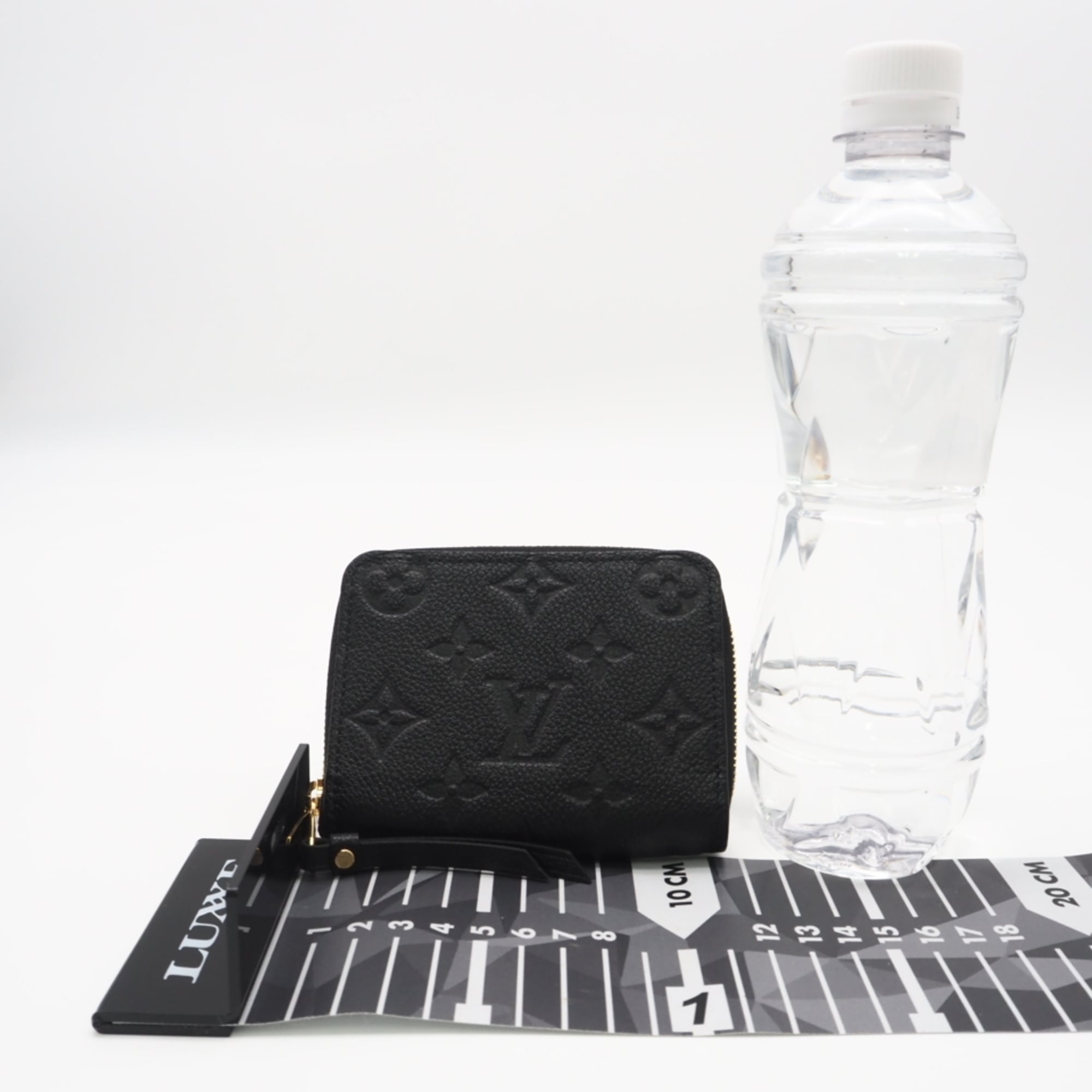 Louis Vuitton Monogram Empreinte Black Leather Coin Purse/Coin Case (Pre-Owned)