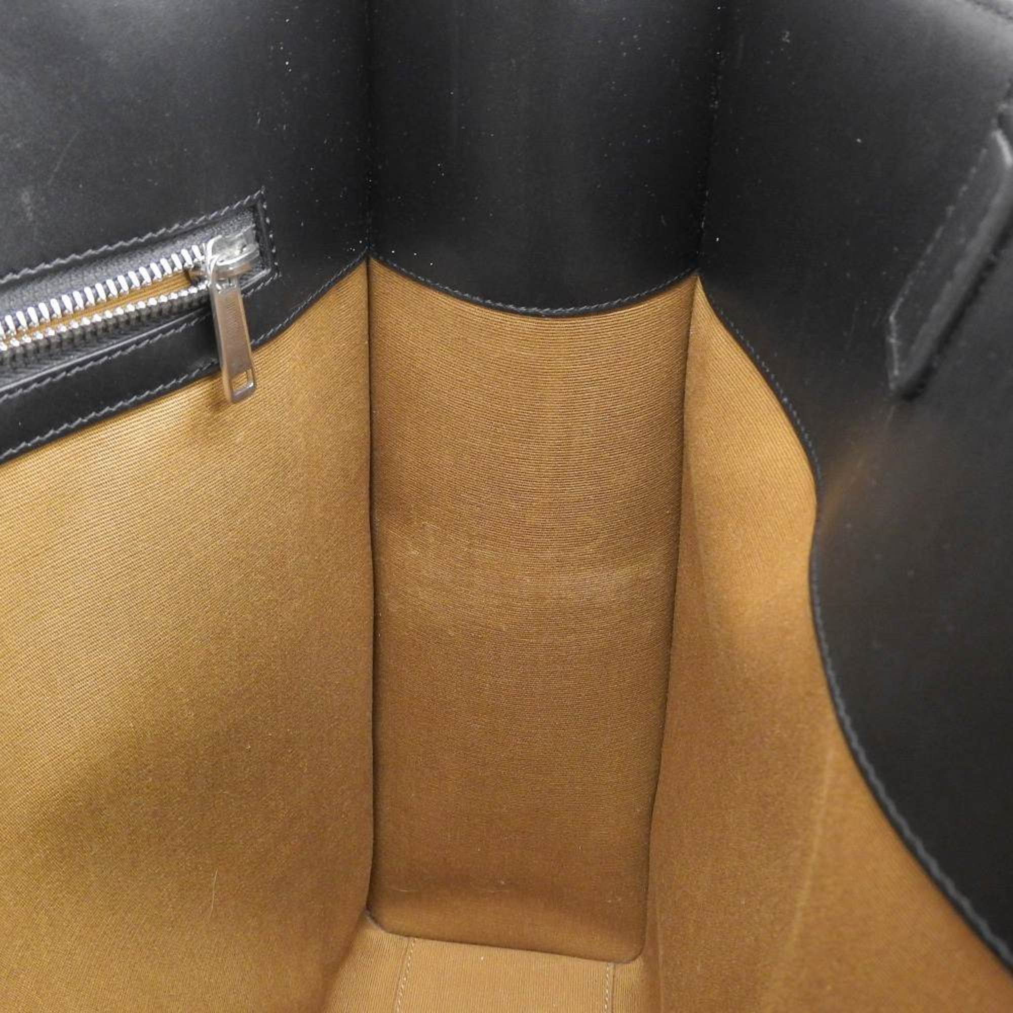 Celine Black Pvc Leather Handbag (Pre-Owned)