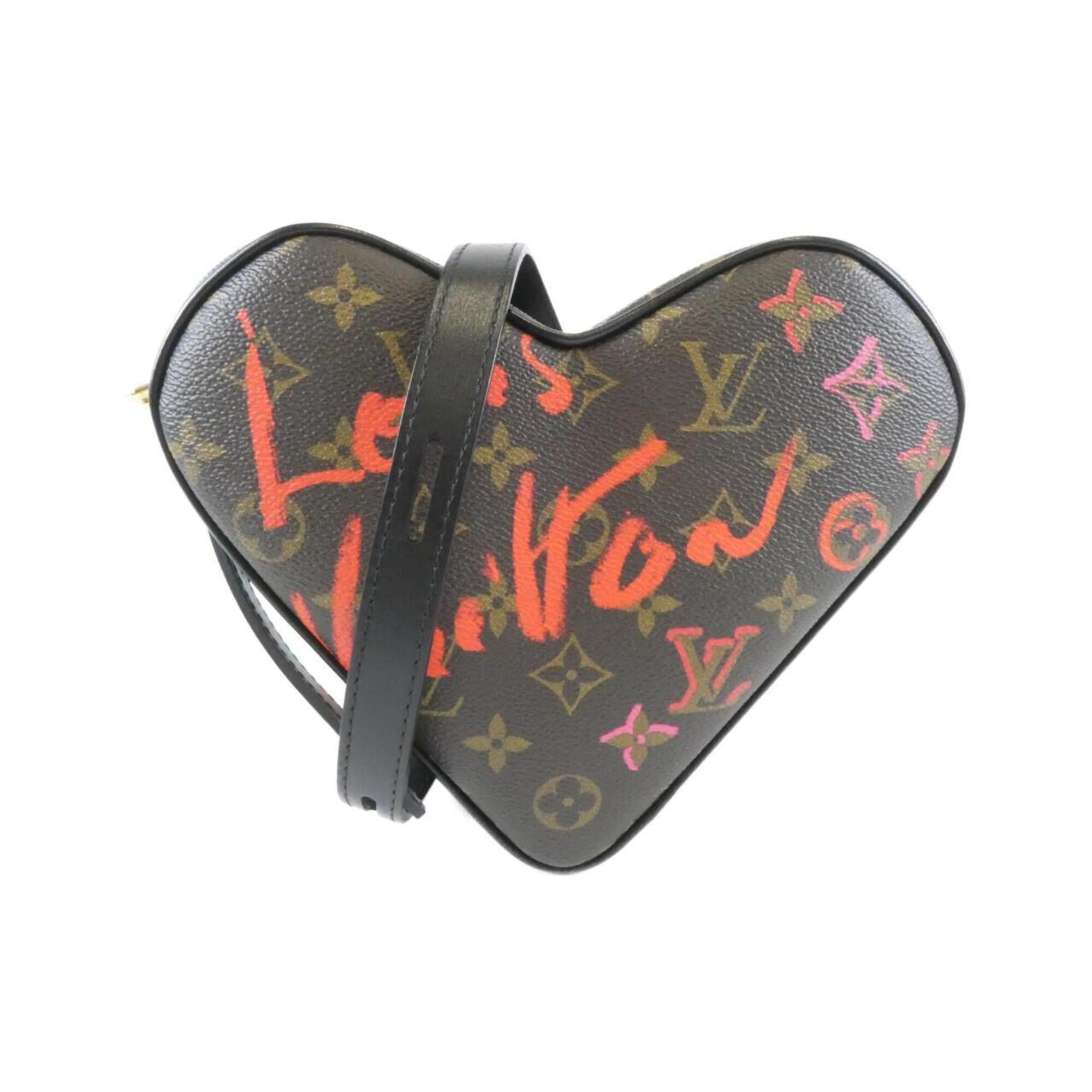 Louis Vuitton Monogram Marron Coated Canvas Shoulder Bag (Pre-Owned)