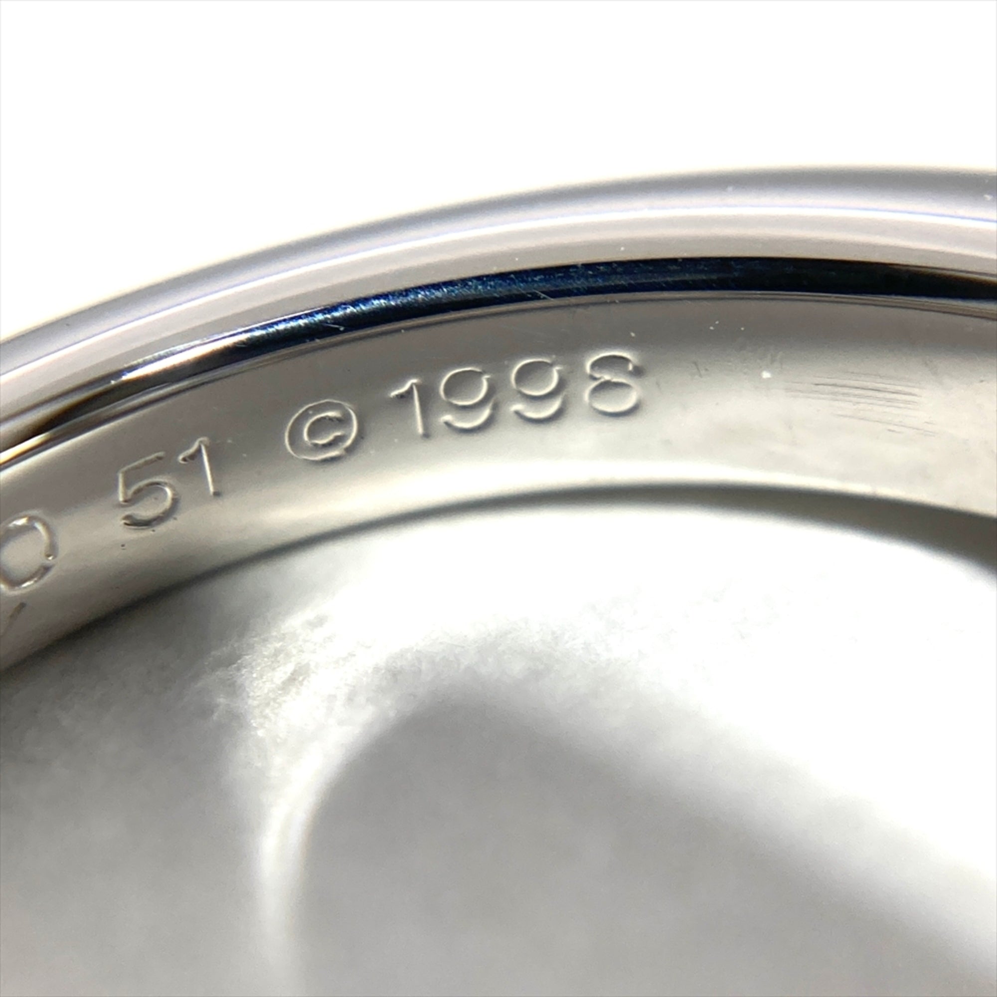 Cartier White Gold (18K) Band Ring (Pre-Owned)