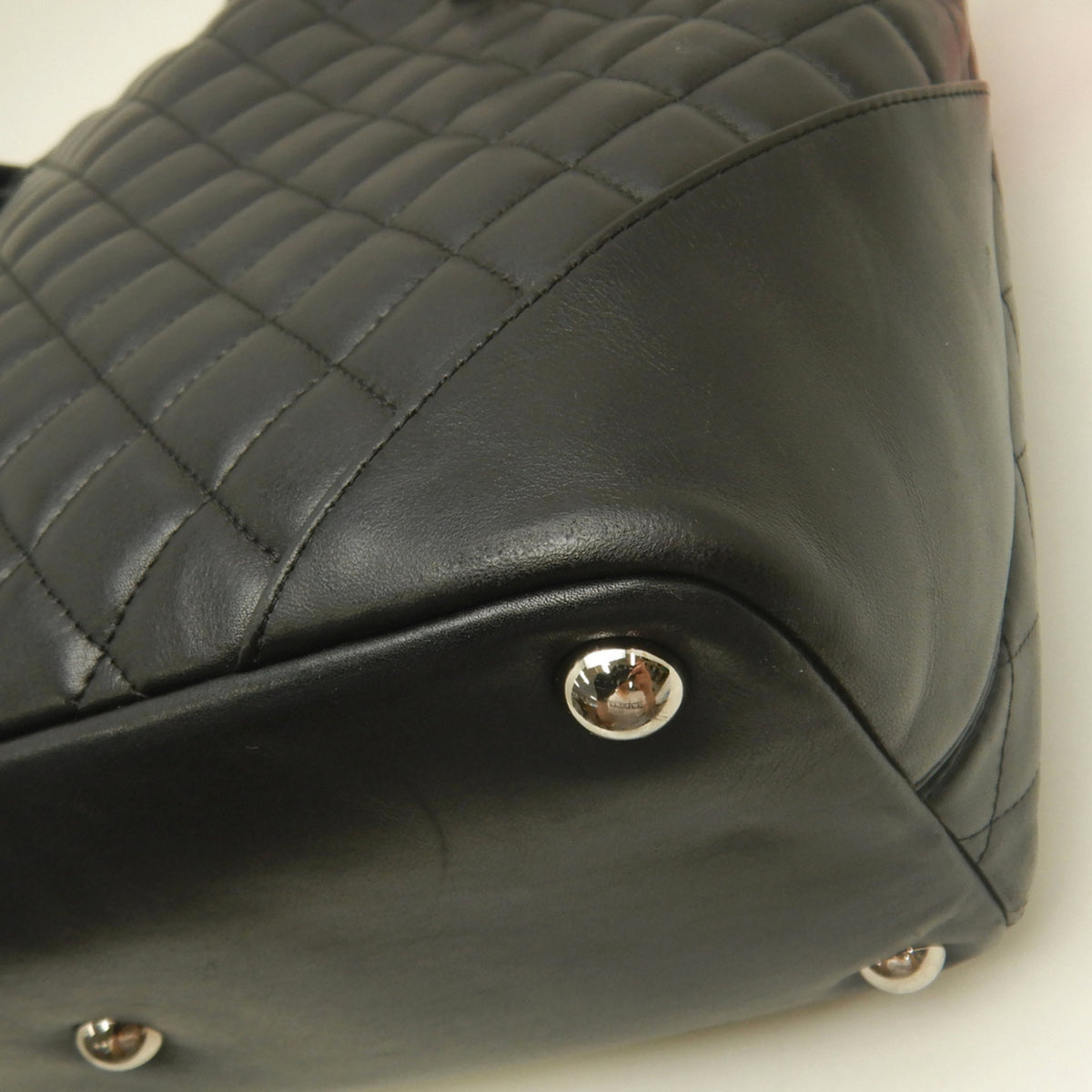 Chanel Black Leather Tote Bag (Pre-Owned)