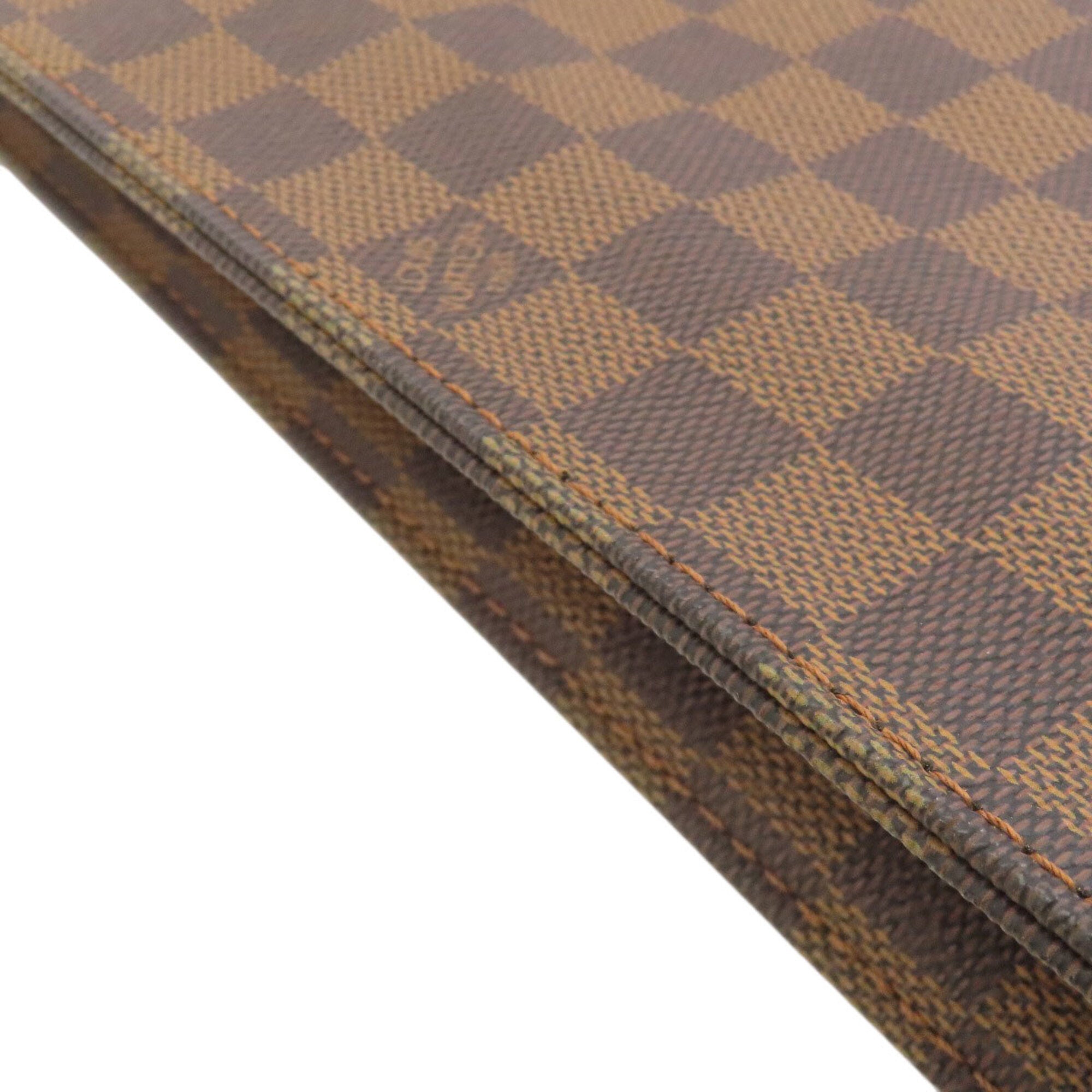 Louis Vuitton Damier Canvas Ebene Damier Canvas Tote Bag (Pre-Owned)