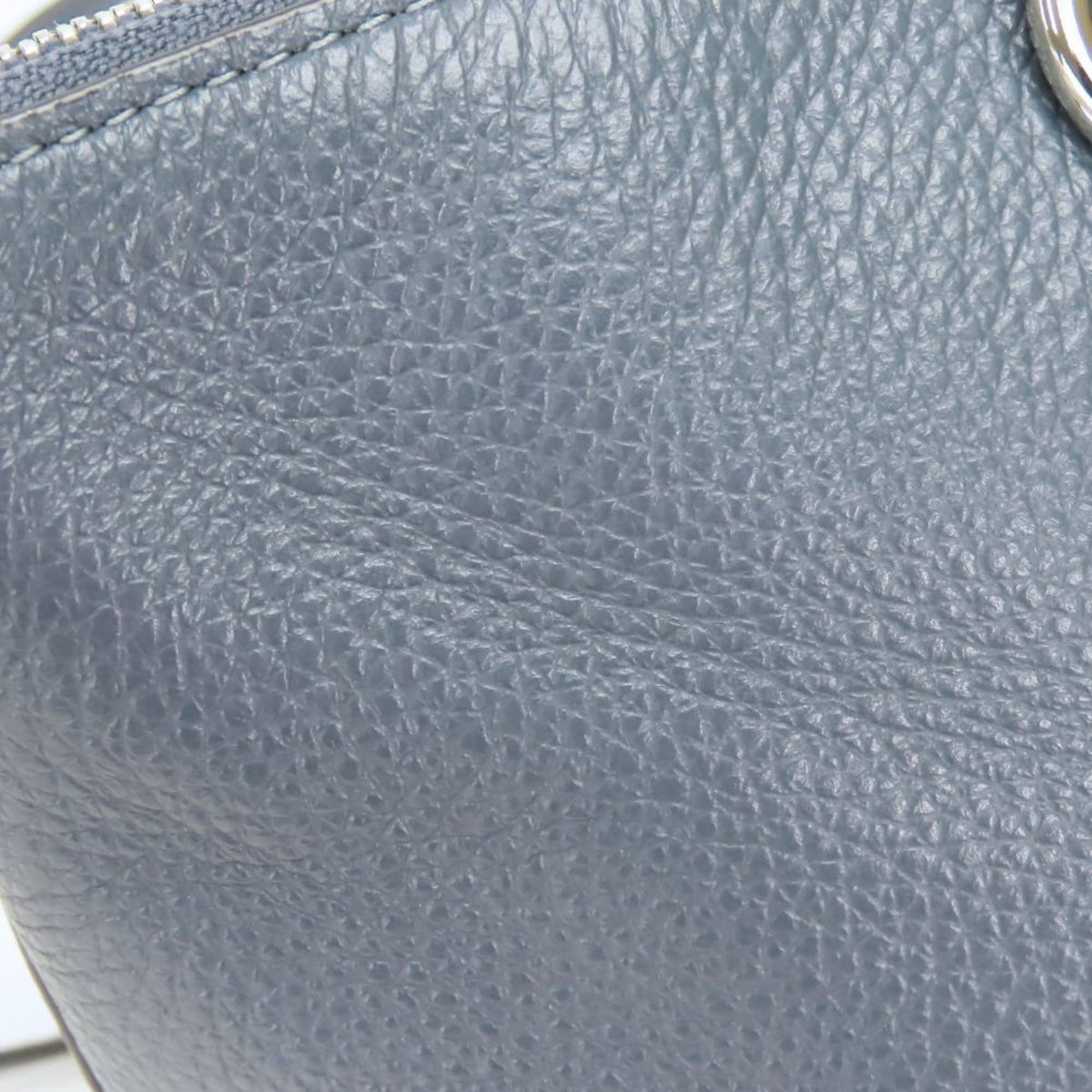 Coach Blue Leather Handbag (Pre-Owned)