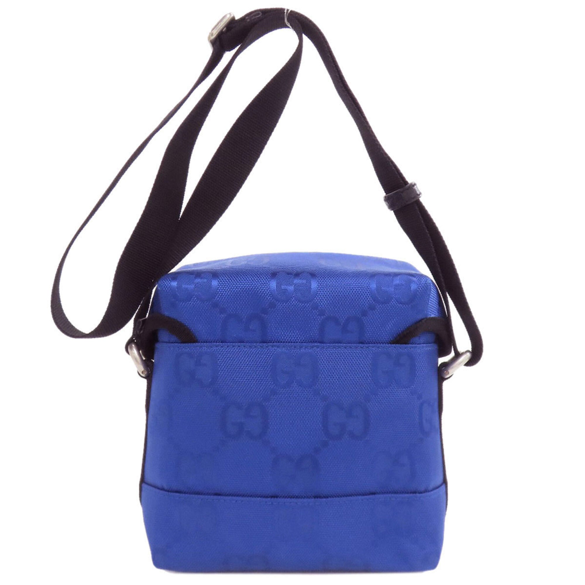 Gucci Blue Nylon Shoulder Bag (Pre-Owned)
