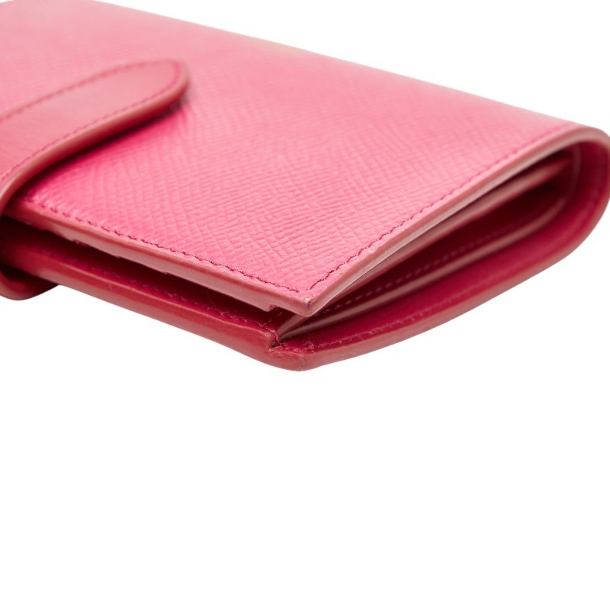 Celine Pink Leather Wallet (Bi-Fold) (Pre-Owned)