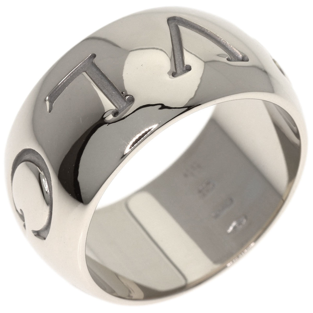 Bvlgari White Gold (18K) Band Ring (Pre-Owned)