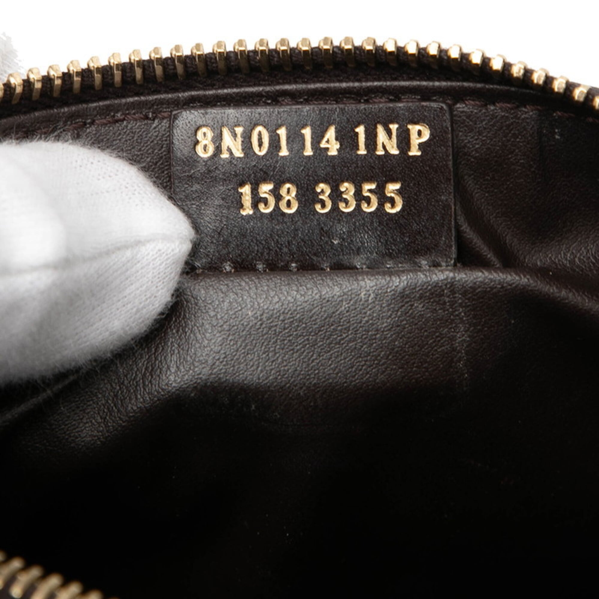 Fendi Brown Multi-Color Pvc Handbag Pouch (Pre-Owned)