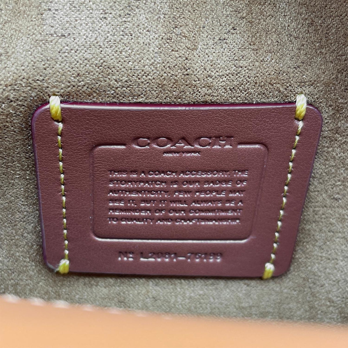 Coach Orange Pink Leather Shoulder Bag (Pre-Owned)