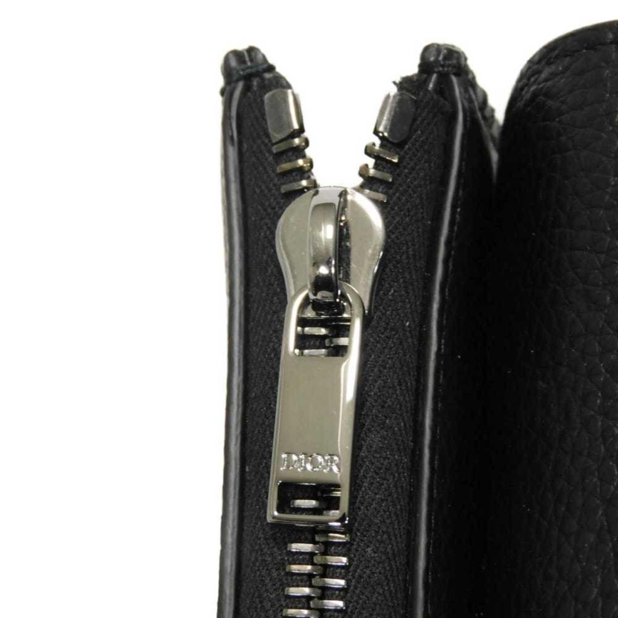 Christian Dior Black Leather Handbag Pouch (Pre-Owned)