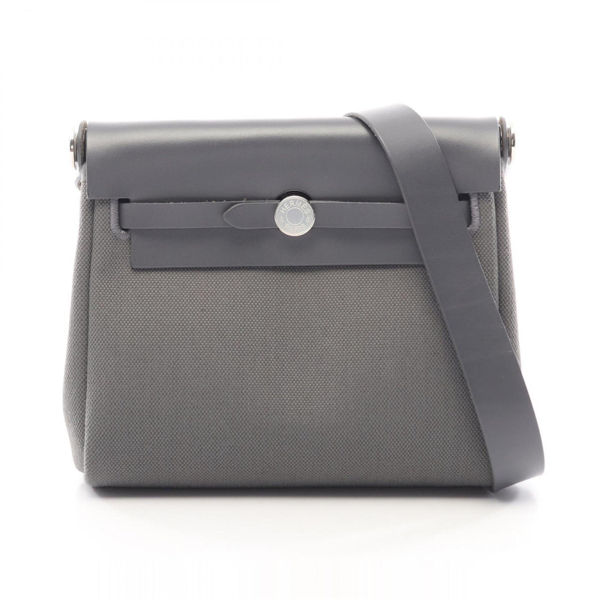 Hermes Ardoise Gray Handbag Shoulder Bag (Pre-Owned)