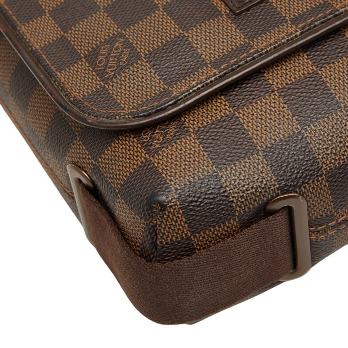 Louis Vuitton Brown Pvc Leather Shoulder Bag (Pre-Owned)