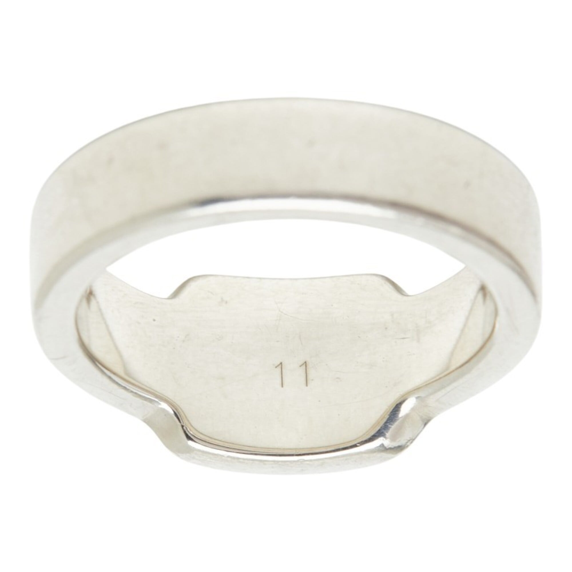Gucci Silver 925 Band Ring (Pre-Owned)