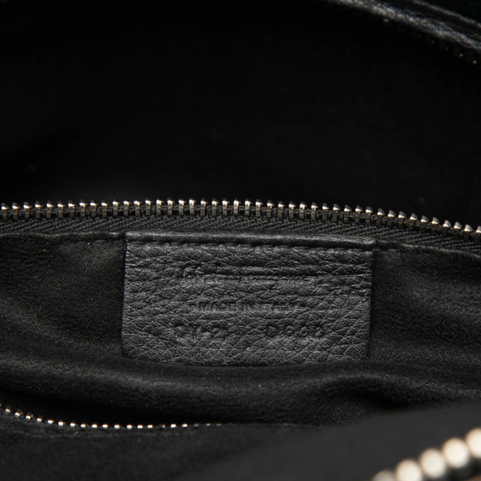 Salvatore Ferragamo Black Leather Handbag Shoulder Bag Tote Bag (Pre-Owned)