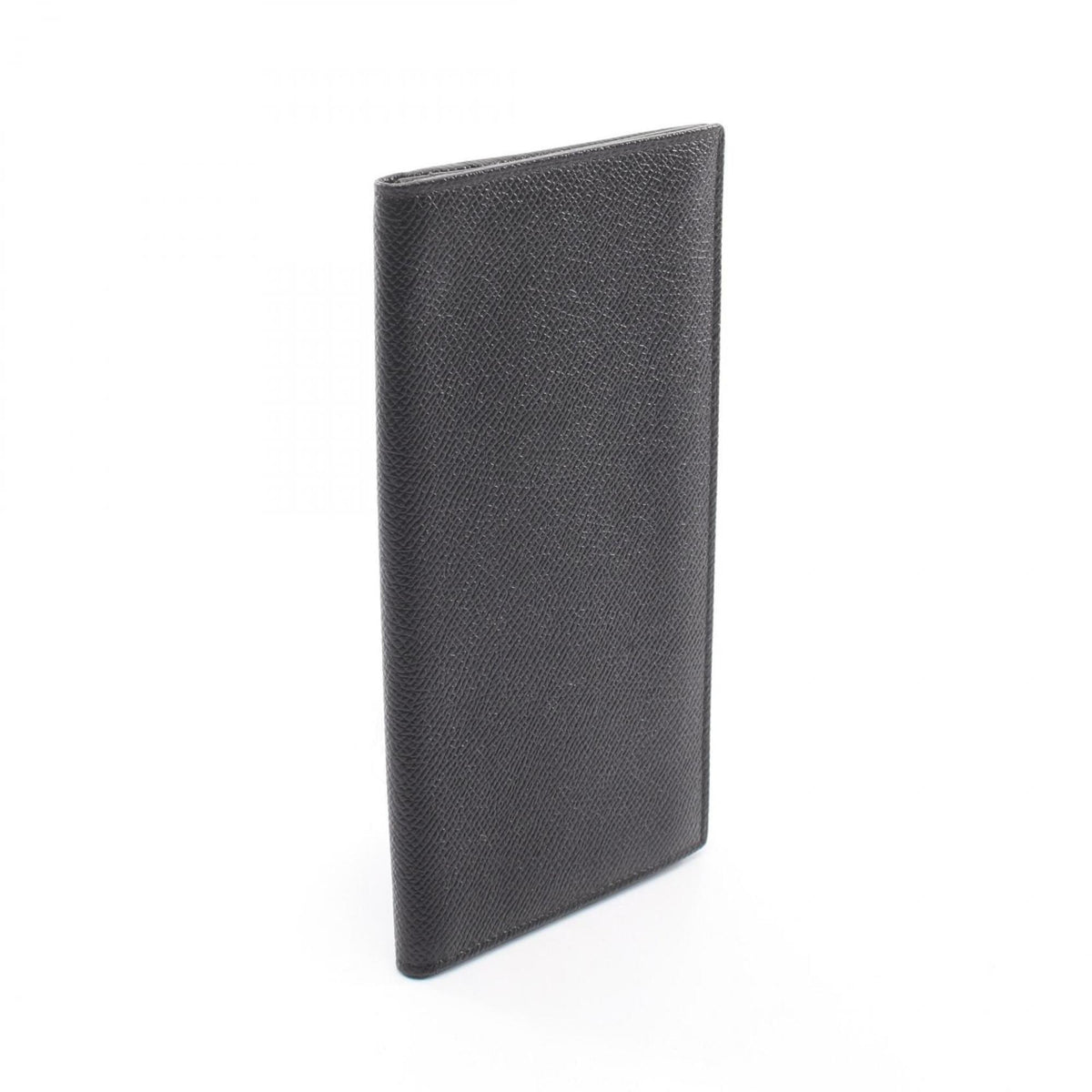 Bvlgari Black Leather Long Wallet (Bi-Fold) (Pre-Owned)