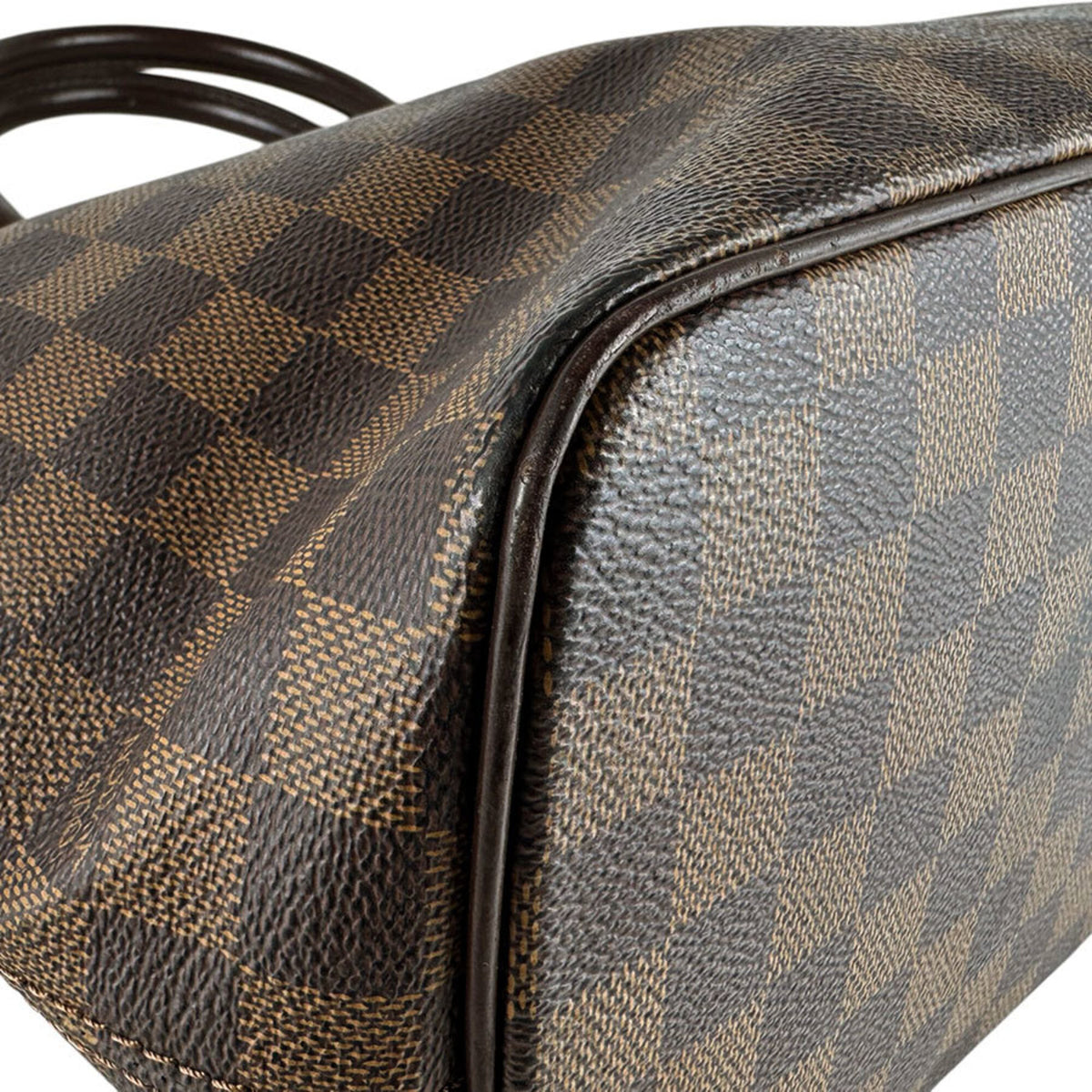 Louis Vuitton Damier Canvas Ebene Damier Canvas Handbag (Pre-Owned)