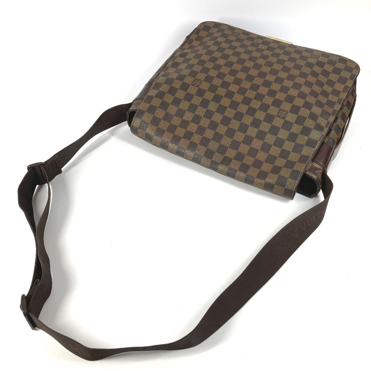 Louis Vuitton Brown Damier Canvas Messenger Bag Shoulder Bag (Pre-Owned)