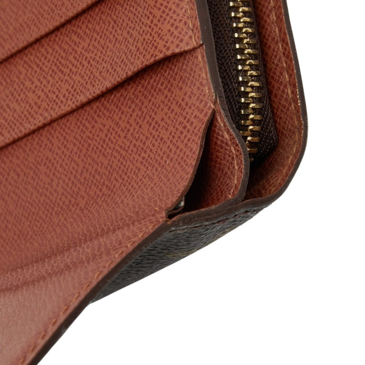 Louis Vuitton Brown Pvc Leather Wallet (Bi-Fold) (Pre-Owned)
