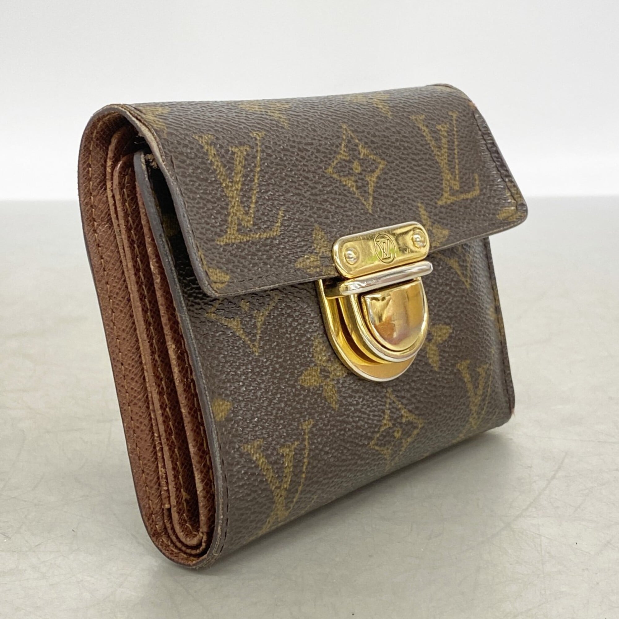 Louis Vuitton Brown Wallet (Tri-Fold) (Pre-Owned)