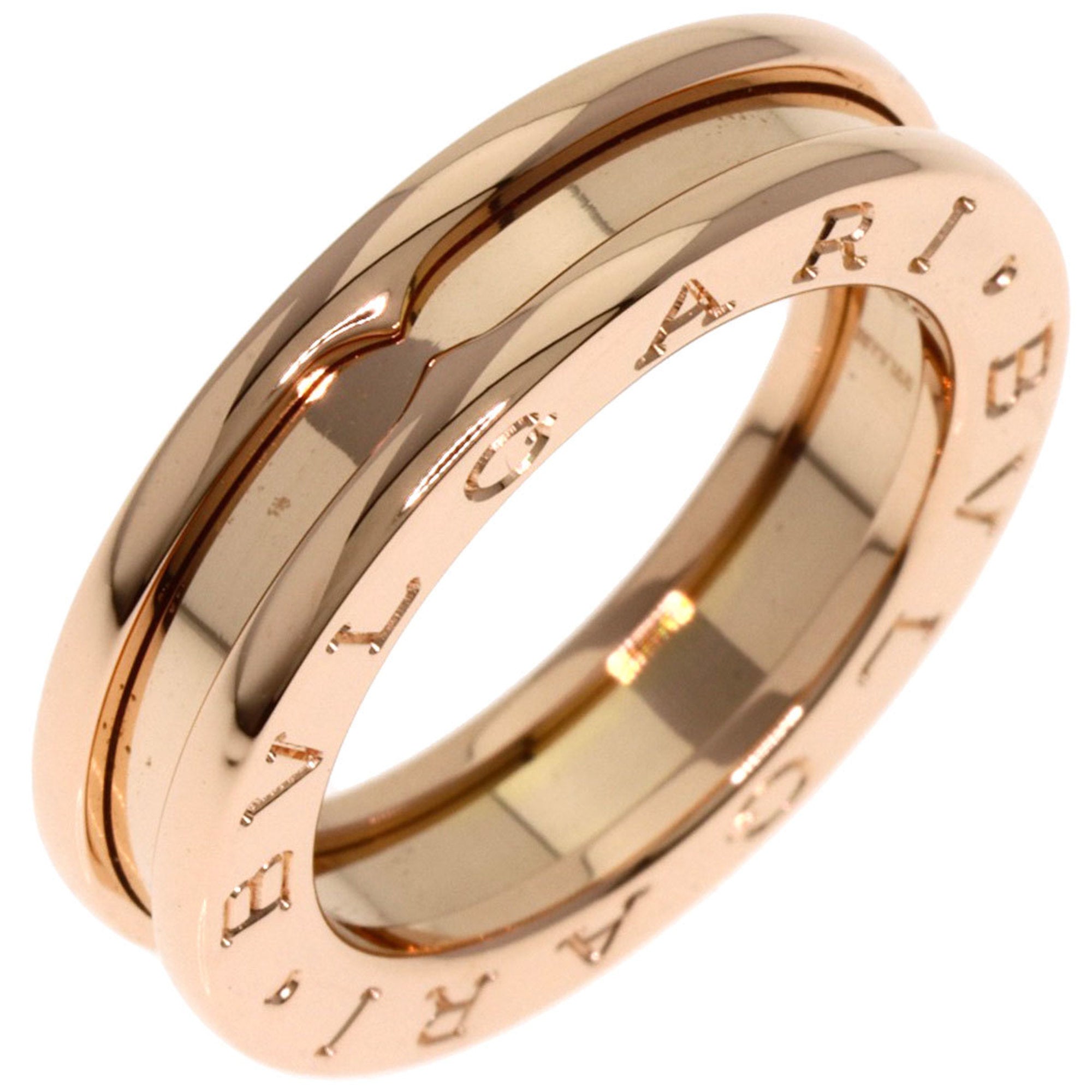 Bvlgari B.Zero1 Pink Gold Pink Gold (18K) Band Ring (Pre-Owned)