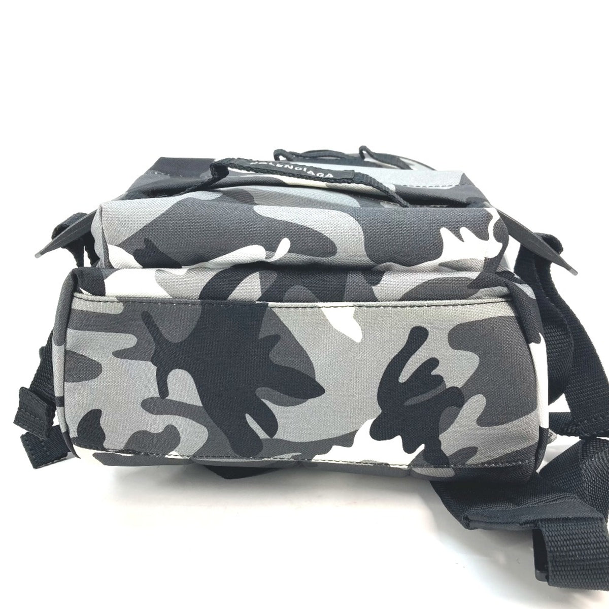 Balenciaga Gray Cloth Backpack (Pre-Owned)