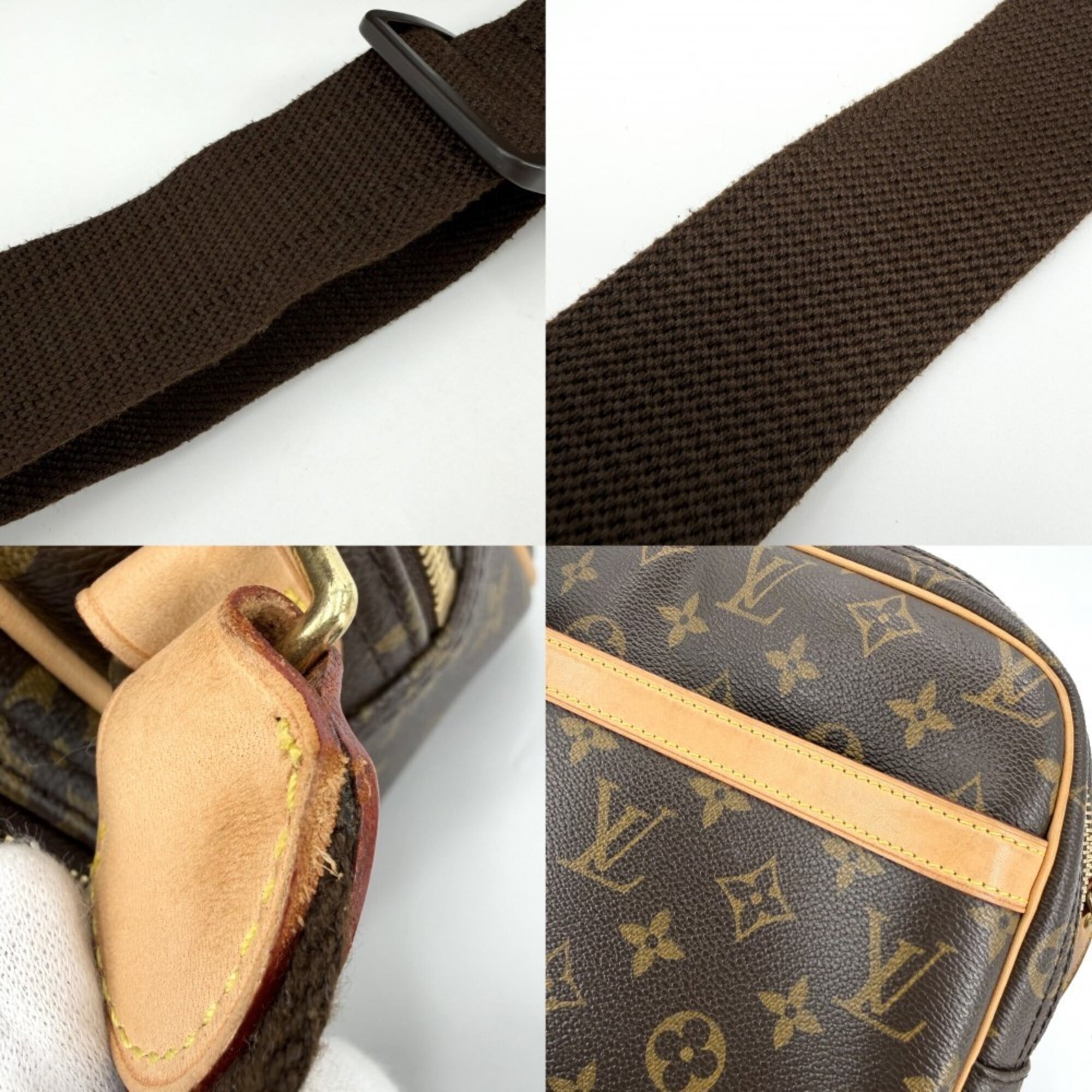 Louis Vuitton Brown Monogram Shoulder Bag (Pre-Owned)