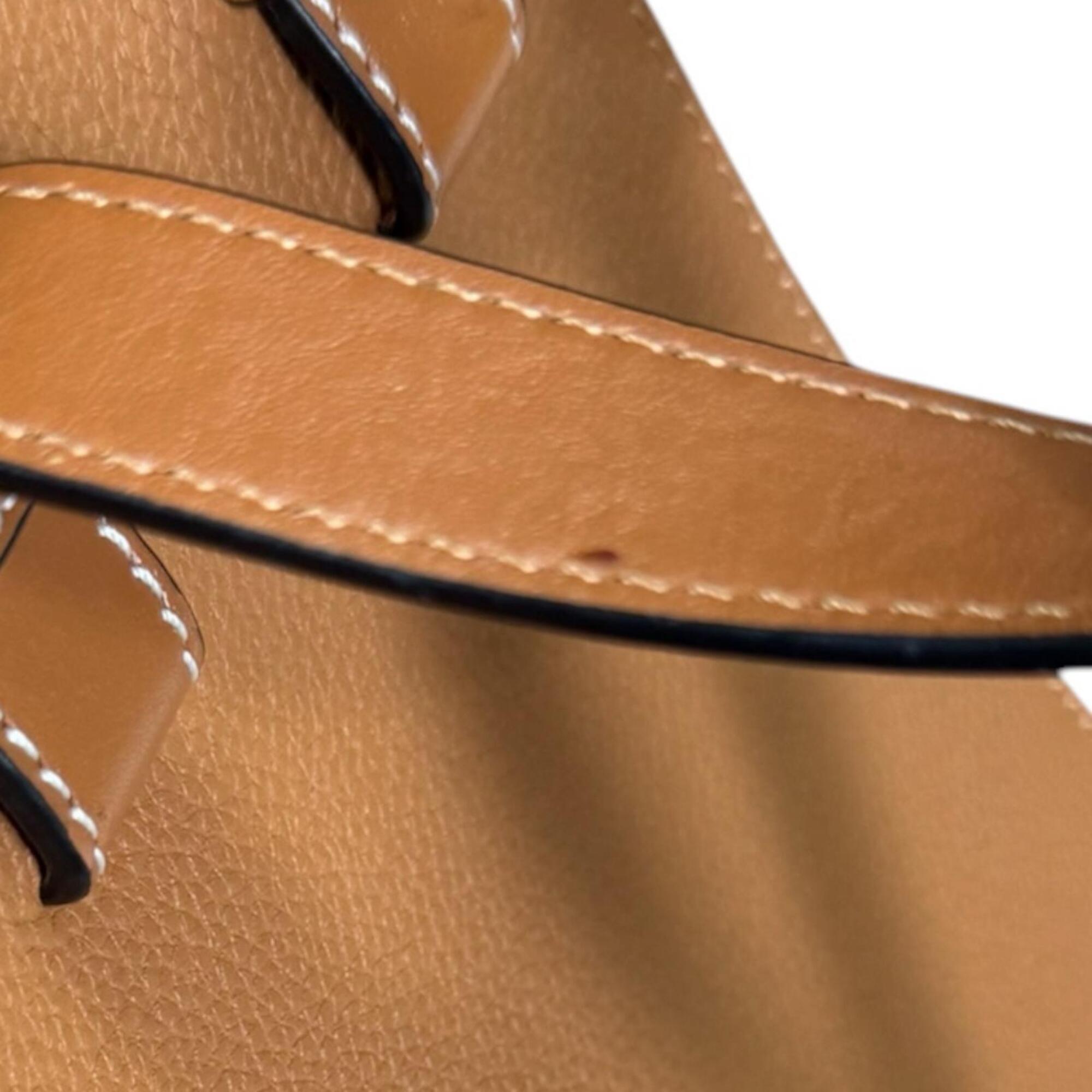 Loewe Hammock Brown Leather Shoulder Bag (Pre-Owned)