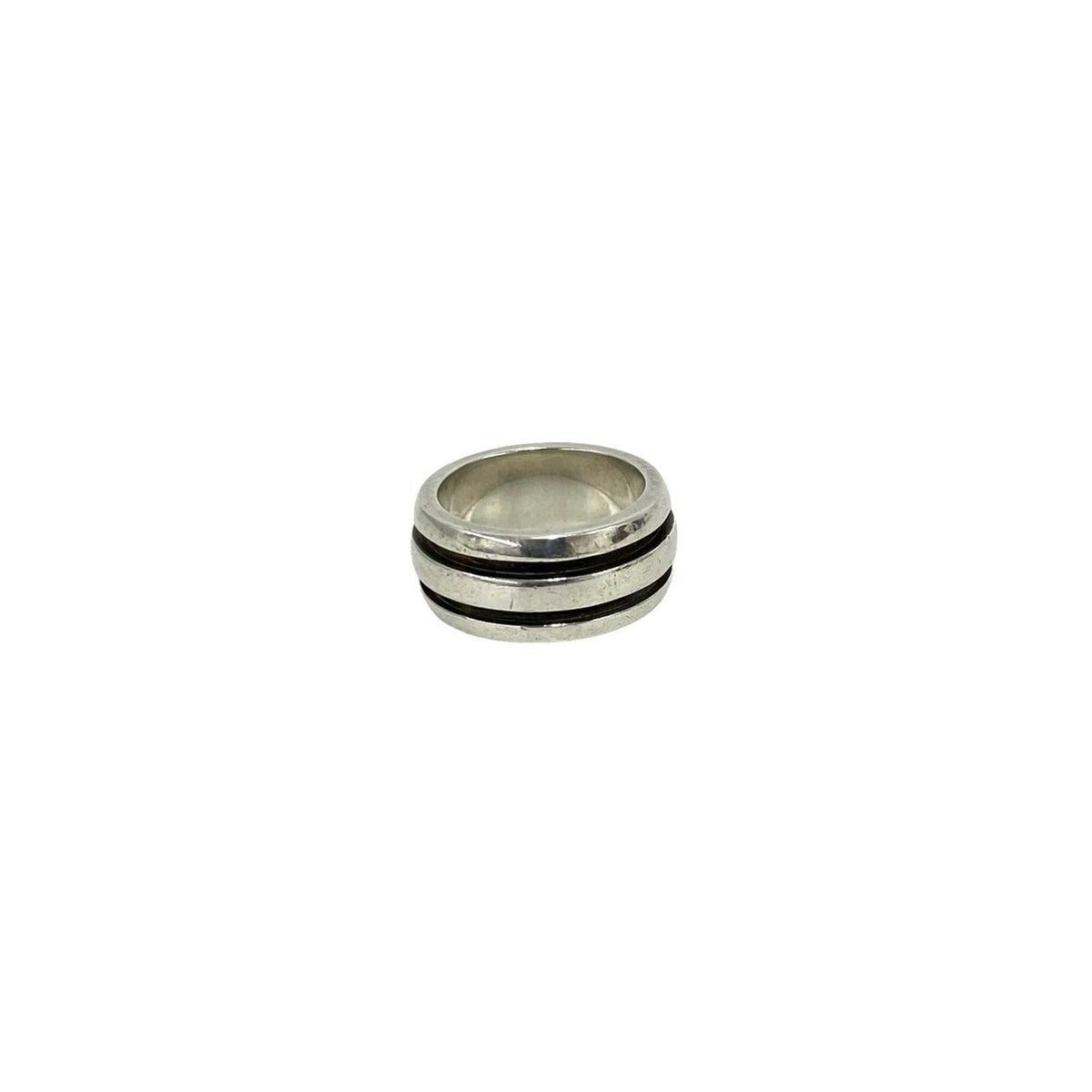 Tiffany Silver Silver 925 Band Ring (Pre-Owned)