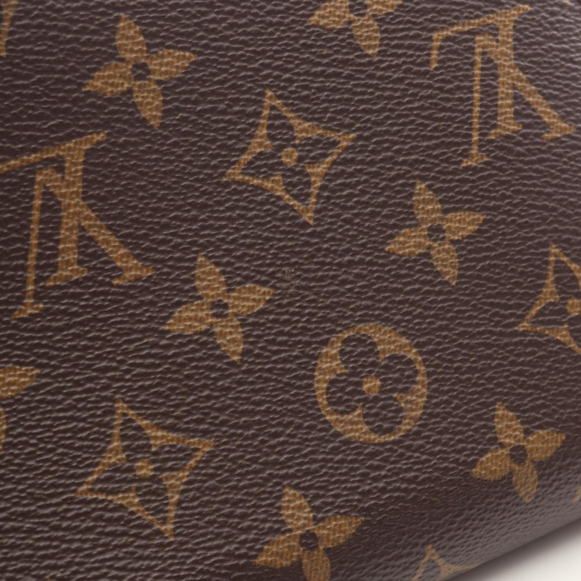 Louis Vuitton Monogram Brown Pvc Long Wallet (Bi-Fold) (Pre-Owned)