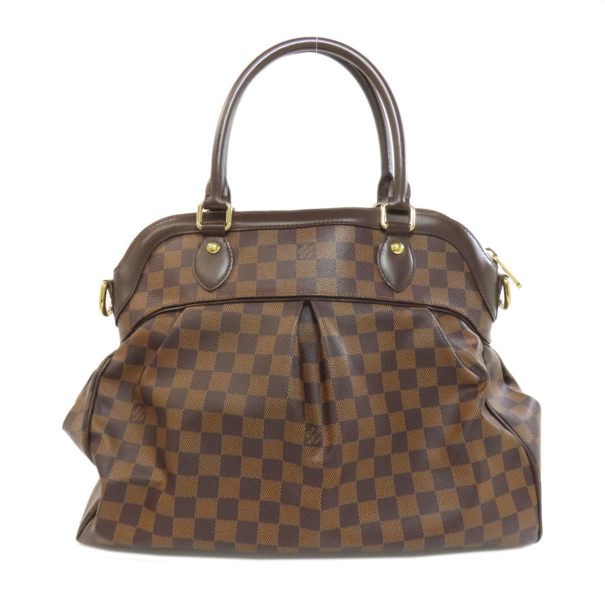 Louis Vuitton Damier Canvas Ebene Damier Canvas Tote Bag (Pre-Owned)