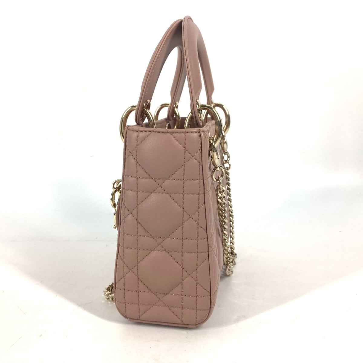 Christian Dior Beige Leather Handbag (Pre-Owned)