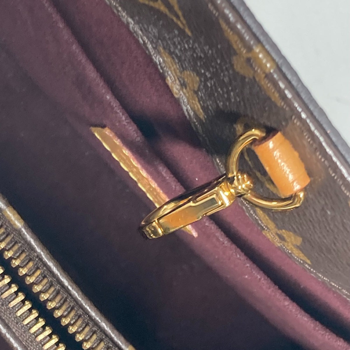 Louis Vuitton Brown Monogram Monogram Handbag Shoulder Bag Tote Bag (Pre-Owned)