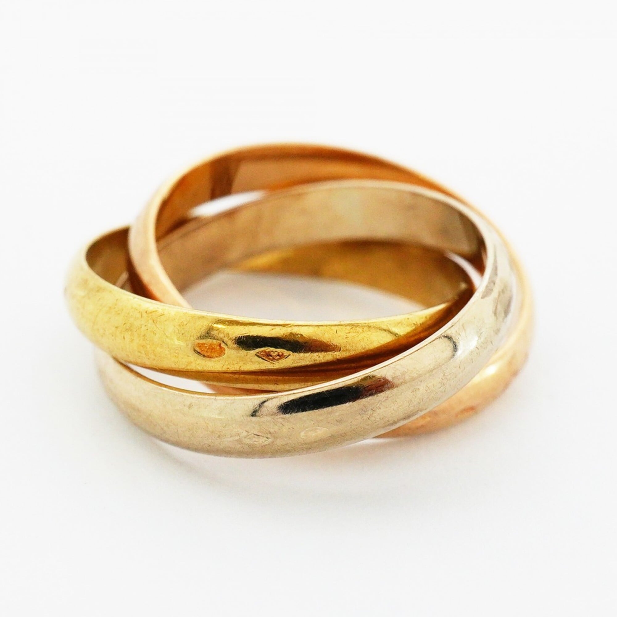 Cartier Yellow Gold (18K) Pink Gold (18K) White Gold (18K) Band Ring (Pre-Owned)
