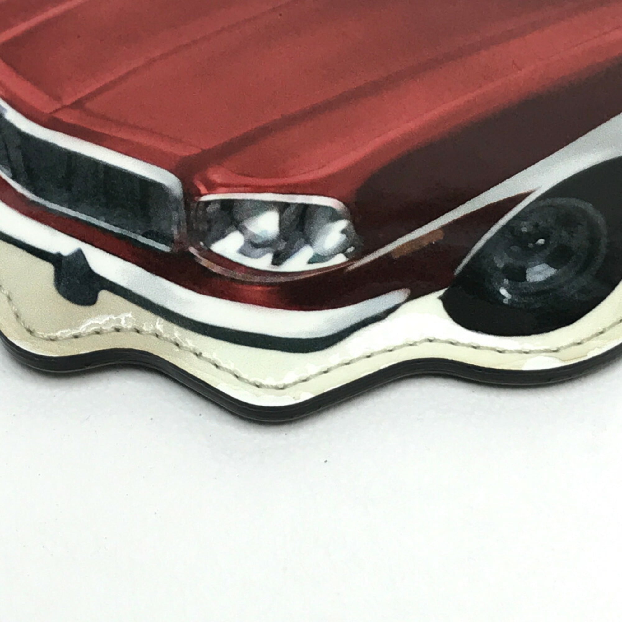 Louis Vuitton Vernis Galle Red Color Vernis Coin Purse/Coin Case (Pre-Owned)