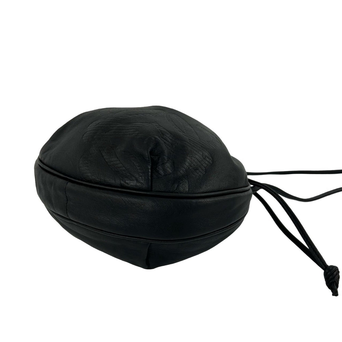 Loewe Black Leather Pochette Shoulder Bag (Pre-Owned)