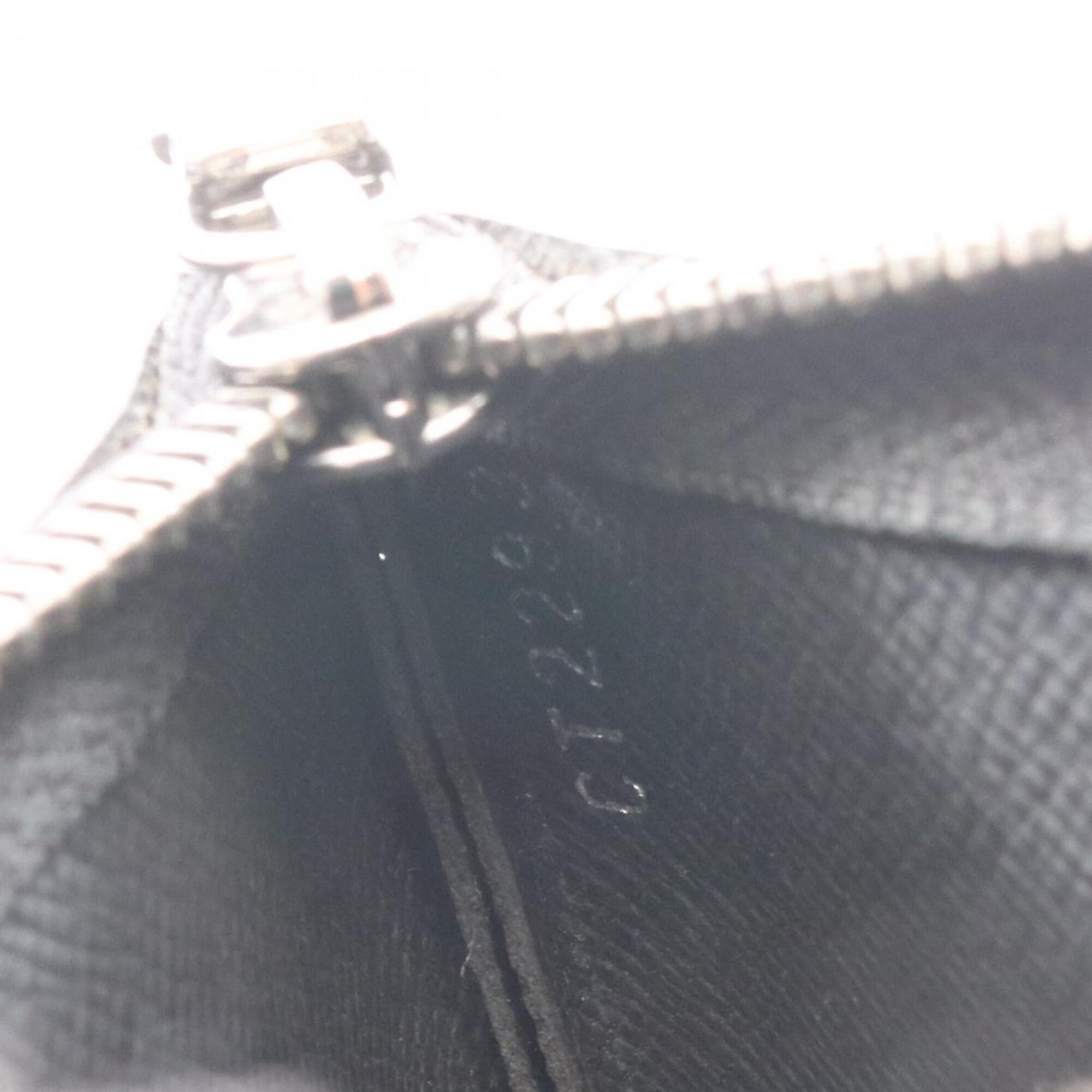 Louis Vuitton Black Gray Pvc Coin Purse/Coin Case (Pre-Owned)