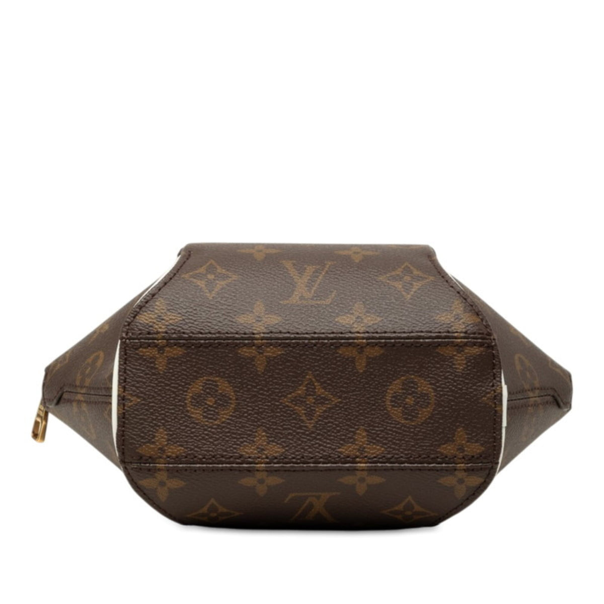 Louis Vuitton Brown Monogram White Monogram Handbag Pouch Shoulder Bag (Pre-Owned)