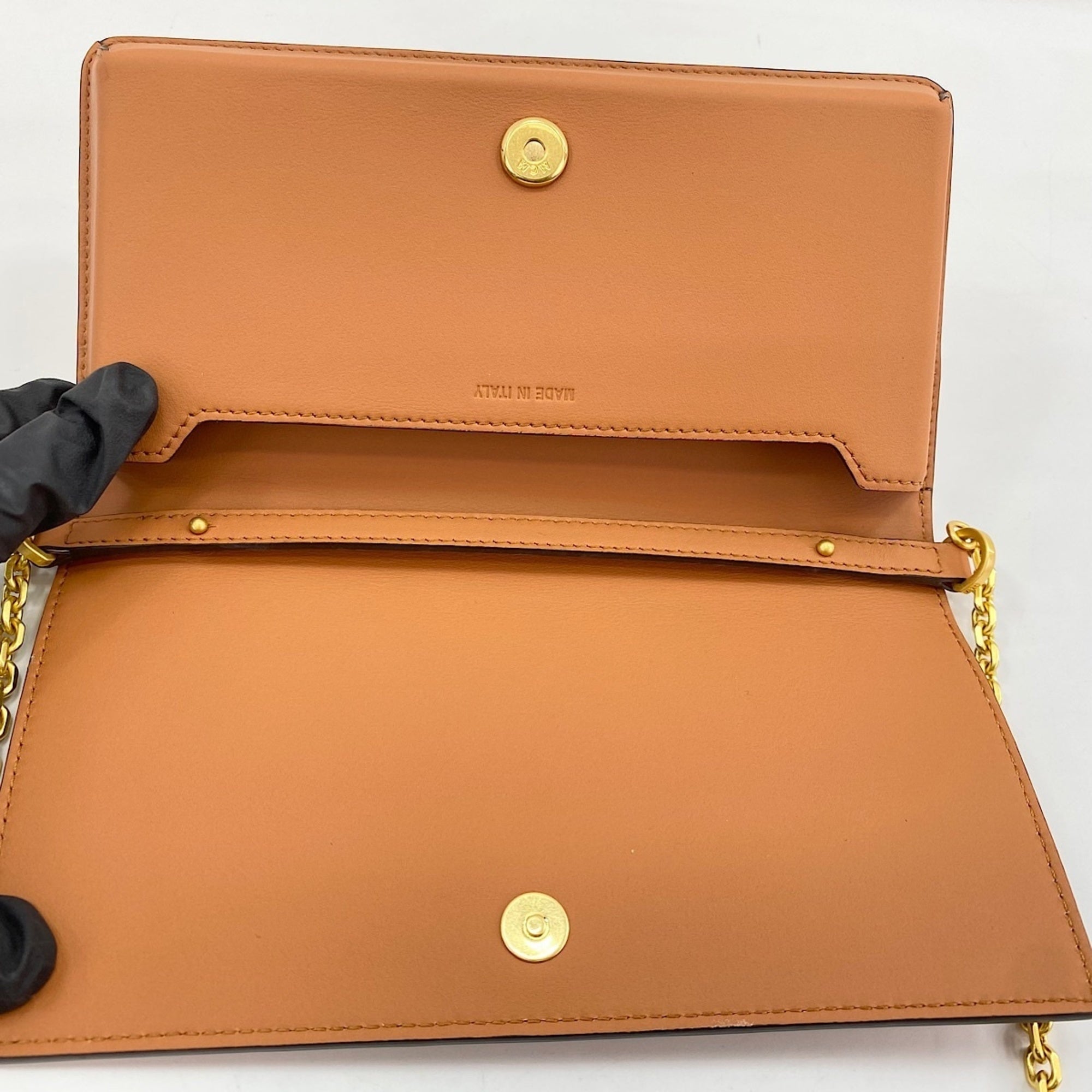 Mcm Brown Pouch (Pre-Owned)
