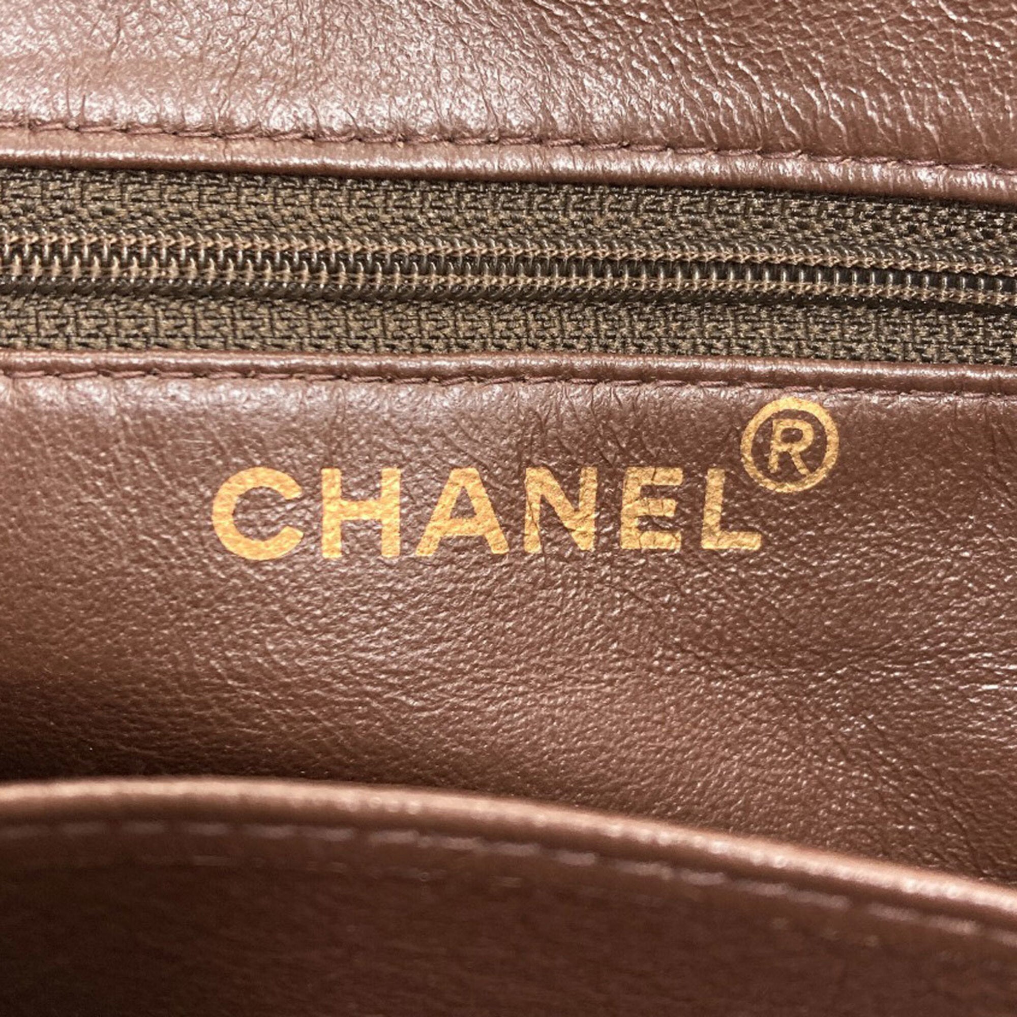 Chanel Brown Tote Bag (Pre-Owned)